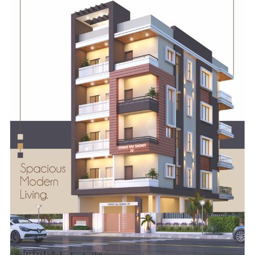 2BHK flat in Manish Nagar Near Ram Bhandar for sale | Shree Sai Sadan 4 | mineroof